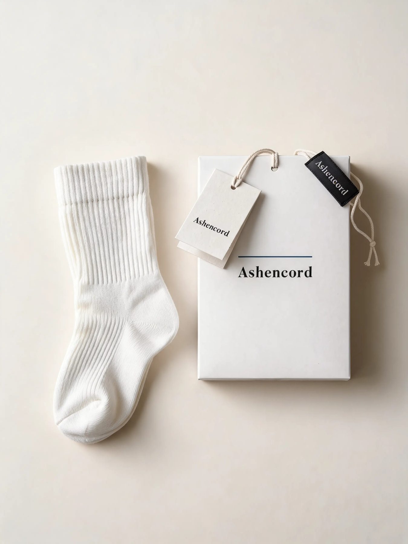 Ribbed Wool Socks